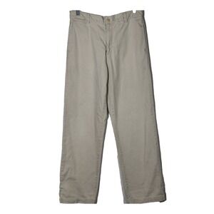 Polo Ralph Lauren Pants Kids 14 Beige Chino Khakis Straight Cotton Uniform
